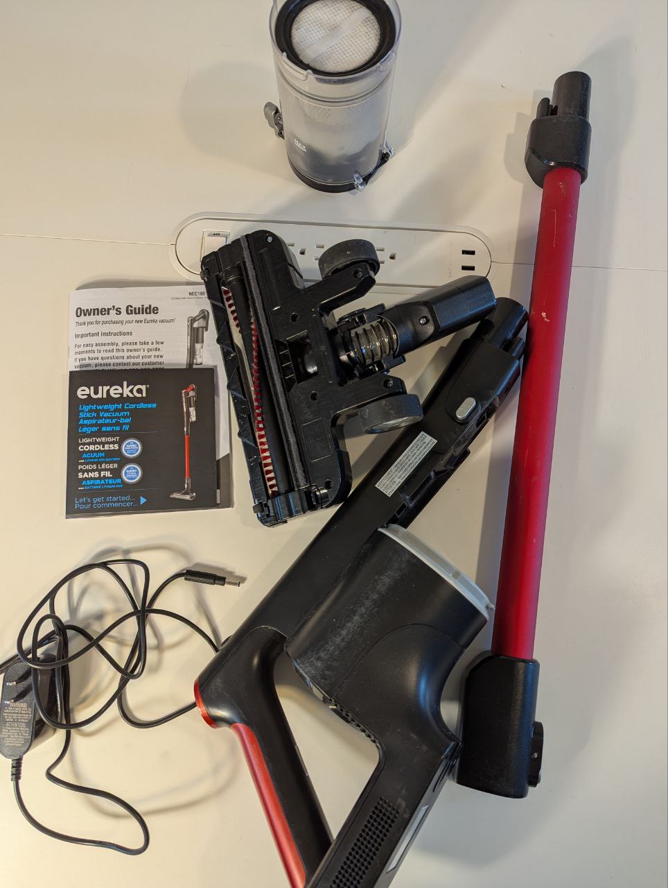 EUREKA NEC100C RapidClean Lightweight Cordless Vacuum Cleaner