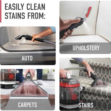 Hoover CleanSlate Portable Carpet & Upholstery Spot Cleaner, Powerful Stain Remo