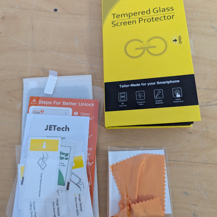 Screen Protector for Samsung Galaxy S25 Plus, Tempered Glass Display Guard, Clea