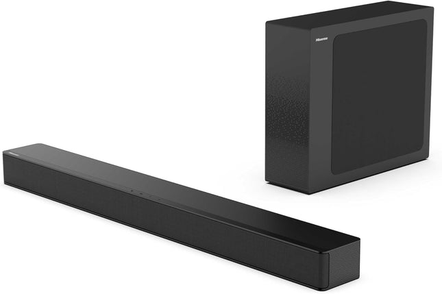 Incomplete — Hisense HS2100 2.1 Channel 240W Soundbar with Wireless Subwoofer, Dolby Audio