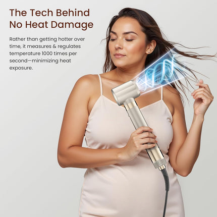 MESCOMB 5 IN 1 Hot Air Styler Hair Dryer Brush, 1500 Watts High Speed Hair Style