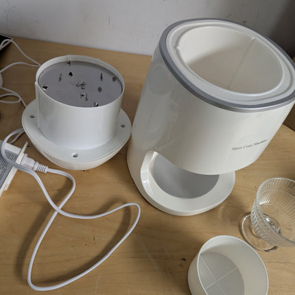 StrongBear Snow Cone Shaved Ice Machine, Electric Ice Shaver Slushie Machine, Sn
