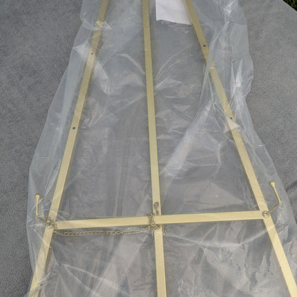 GRENTY Gold Easel Stand for Wedding Signs – No Assembly Needed, Heavy Duty Metal