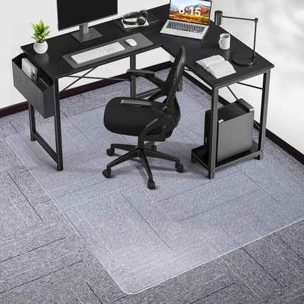 Chair Mat for Carpet, SALLOUS 46" x 60" Office Chair Mat for Carpeted Floors, Ga