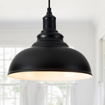 ALAISLYC 3 Pack Farmhouse Pendant Light Black Pendant Lighting for Kitchen Island