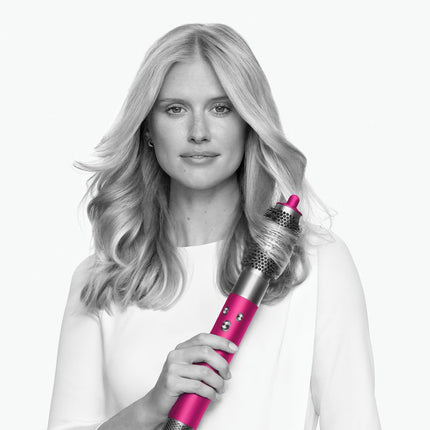 Dyson Airwrap Multi-Styler Complete Long for Long Hair, Fuchsia/Nickel, 5 Attachments (No Firm Brush)