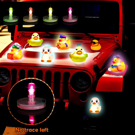 Light Up Duck Plug, 16 Luminous Modes Rubber Duck Mount, Led Light Rubber Duck H