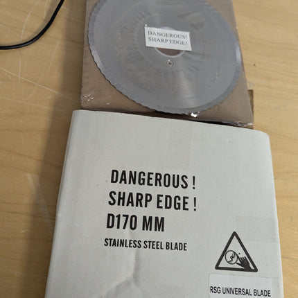 rsg universal stainless steel blade d170 mm
