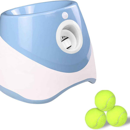 FENTERXY Automatic Dog Ball Thrower with 3 Balls Interactive Tennis Ball Launche