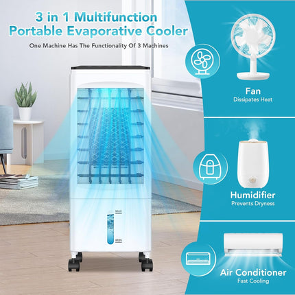 Portable Air Conditioner, 3-in-1 Air Cooler with Remote, Portable AC Cooling Fan