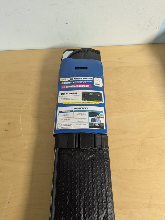 EcoNour Accordion Sun Shade for Car | Car Shade Front Windshield to Block Harmfu