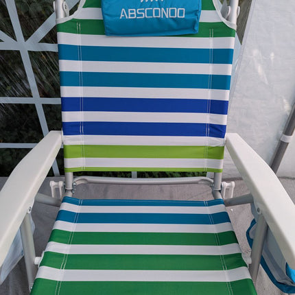 Aohanoi Beach Chair, Beach Chairs for Adults 2 Pack, Outdoor Folding Beach Chair