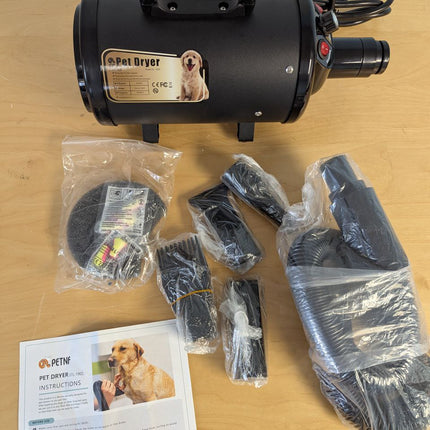 Upgraded Dog Dryer,Quick Dry Dog Grooming Dryer Blower Professional,Noise Reduct