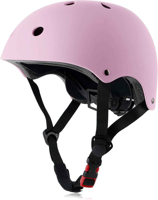 Skateboard Bike Helmet, Lightweight Adjustable, Multi-Sport for Bicycle Skate Sc