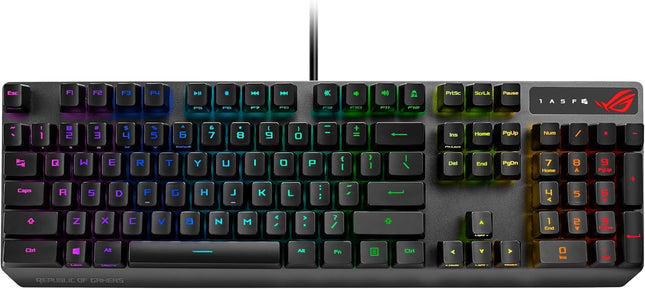 ASUS ROG Strix Scope RX – Mechanical Gaming Keyboard with Red Optical
