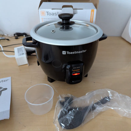 Toastmaster Electric Rice Cooker - Large Capacity for Soups, Oatmeal & More - Au