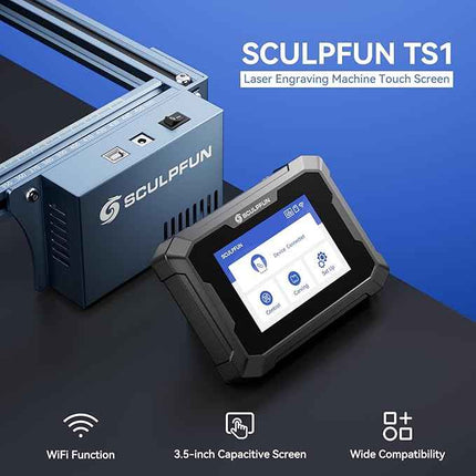 SCULPFUN TS1 Touch Screen for Laser Engraver, Offline Working Availabe Laser Eng