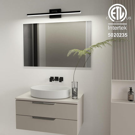 VOLISUN 31.5 Inch Modern Bathroom Vanity Light, Rotatable, 18W Dimmable 5CCT