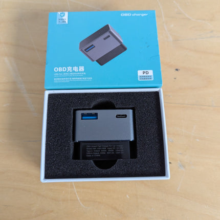 WIUSOODE Unobstructed View with Model 3 Refreshed Dual Charging Port Forhidden A