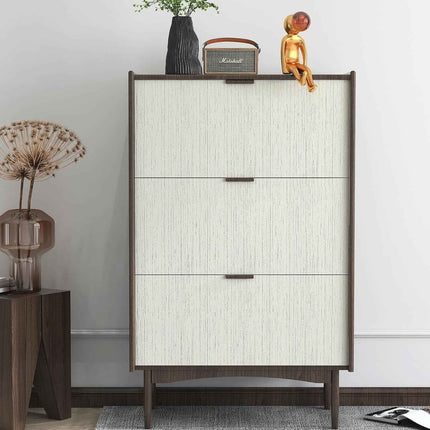 Livelynine Taupe Grasscloth Peel and Stick Wallpaper Textured Neutral Faux Grass