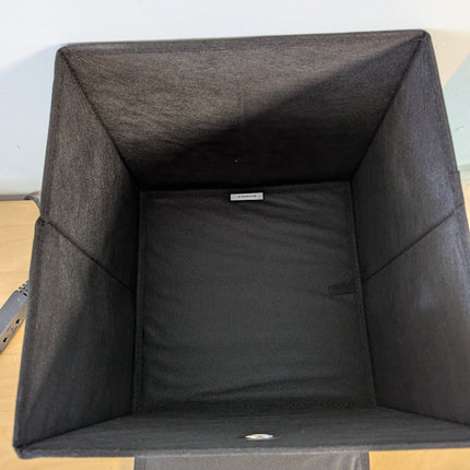 SONGMICS Cube Storage Bins, Set of 6 Storage Baskets with Handles, Foldable, Oxf