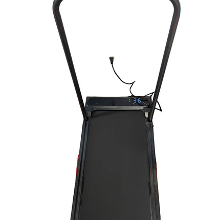Under Desk Treadmills with Handle Bar, 3.0HP Compact Electric Walking Treadmill