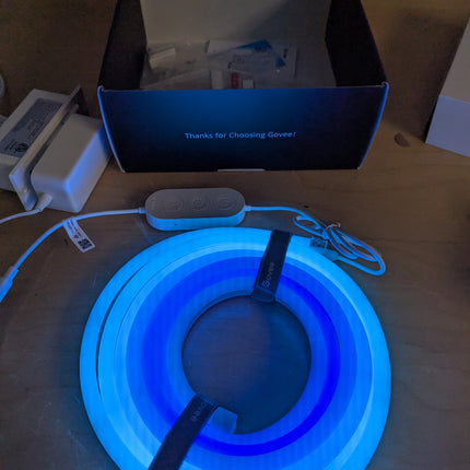 Govee Neon Lights, RGBIC Neon Rope Light 2 Works with Matter, Alexa, Google Assi