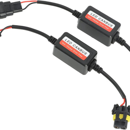 2PCS Headlight Decoder 12V 4A Error Code Warning Canceller for 9005 9006 9012 Pl