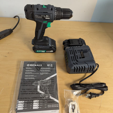 Denali by SKIL 18 V (20 V Max) Drill Driver Kit, Includes 2 x 2 Ah Lithium Batte