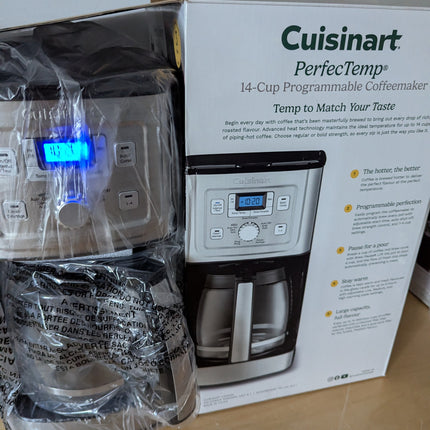Cuisinart 14-Cup Brew Central Programmable Coffee Maker DCC-3300NC