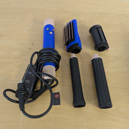 Dyson Airwrap Multi-Styler Long Special Holiday Edition, Blue/Pink, 4 Attachments (No Firm or Bristle Brush)