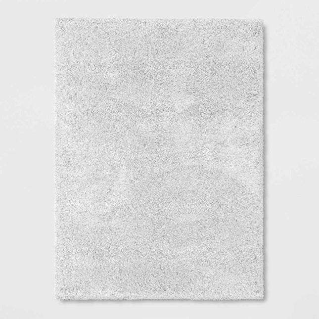 7'1"X10' Solid Eyelash Woven Shag Rug Cream - Threshold™