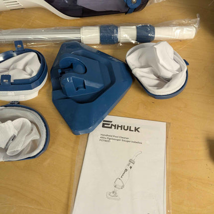 Enhulk Pool Vacuum for Above Ground Pool with Powerful Suction up to 18.5 gallon