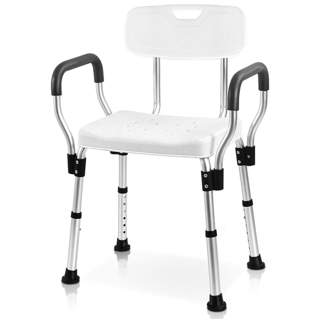 Sangohe Shower Chair for Inside Shower - Heavy Duty Shower Seat with Back - Heig
