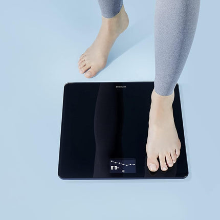 Withings Body Smart Weight & BMI Wi-Fi Digital Scale with HealthMate App, 8 Users, Pregnancy & Baby Mode