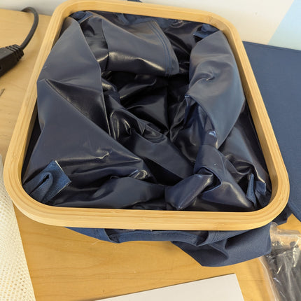 SONGMICS Laundry Hamper with Lid, Large Laundry Basket, 23.8 Gallons (90L), Remo