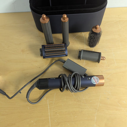Dyson Airwrap™ Multi-Styler Long Complete for Long Hair, Blue/Copper, 5 Attachments (No Firm Brush)