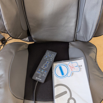Comfier Full Body Massage Chair Pad -Shiatsu Neck and Back Massager with Heat, K