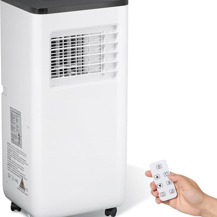Portable Air Conditioner, 10000 BTU 3-in-1 Cooling, Dehumidifier, Fan with Remot