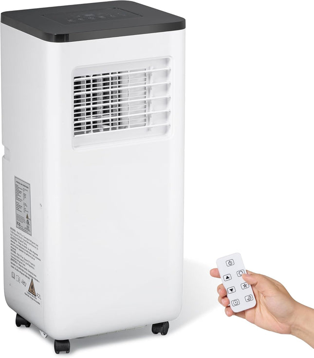 Portable Air Conditioner, 10000 BTU 3-in-1 Cooling, Dehumidifier, Fan with Remot