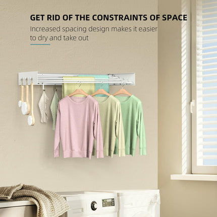 Drying Rack Clothing,Clothes Drying Rack Wall Mounted,Laundry Drying Rack Wall M