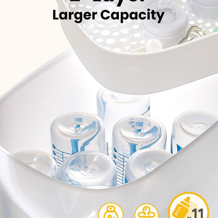 Baby Bottle Sterilizer, HAUTURE 6-in-1 Bottle Sterilizer and Dryer, Electric Ste
