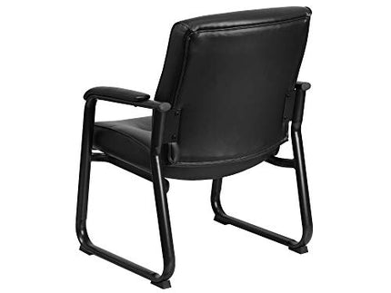 Flash Furniture GO-2136-GG HERCULES Series Big & Tall 500 Lb. Capacity Black Lea
