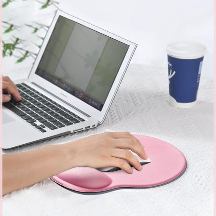 MOLMO Ergonomic Mouse Pad Wrist Support, Comfortable Mouse Pad Wrist Rest, Relie
