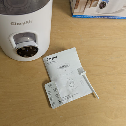 Humidifiers for Bedroom Large Room Home - GloryAir 6L Quiet Top Fill Cool & Warm