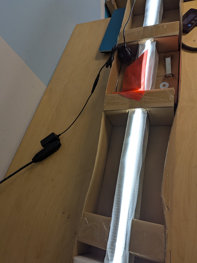 EDISHINE Wooden LED Corner Floor Lamp with Remote, Minimalist Dimmable Atmospher