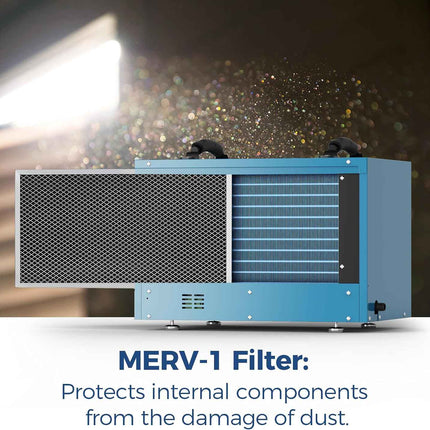 ALORAIR Commercial Dehumidifier 113 Pint, with Drain Hose for Crawl Spaces, Base