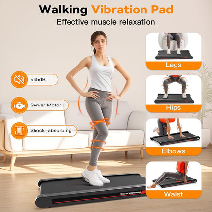 Sperax 4 in 1 Walking Vibration Pad, Walking Treadmill Pad for Home, Under Desk