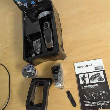 Kurener Electric Shaver Razor for Men - 4 in 1 Multifunctional Grooming Kit with