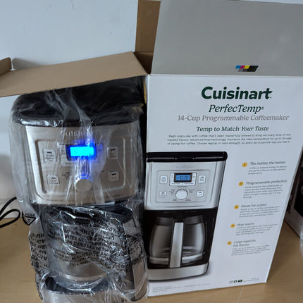 Cuisinart 14-Cup Brew Central Programmable Coffee Maker DCC-3300NC